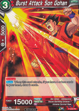 Burst Attack Son Gohan