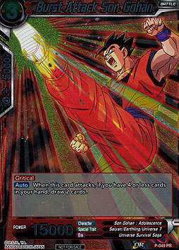 Burst Attack Son Gohan