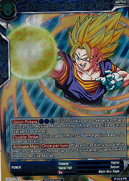 Bursting Energy Super Saiyan Vegito