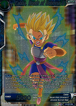 Cabba, Bonds of Universe 6