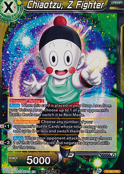 Chiaotzu, Z Fighter