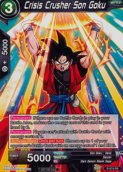 Crisis Crusher Son Goku