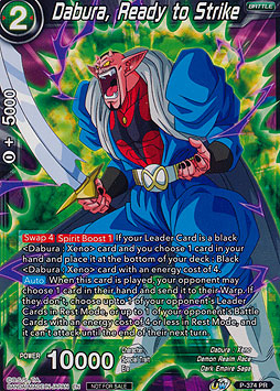 Dabura, Ready to Strike