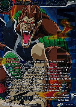 Great Ape Bardock, Allied Assault