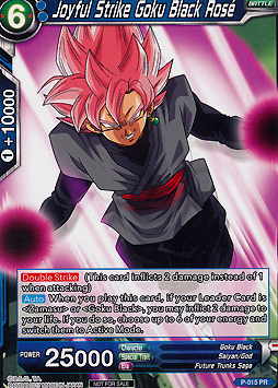 Joyful Strike Goku Black Rose 