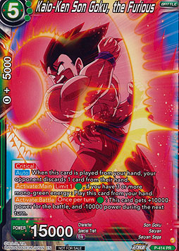 Kaio-Ken Son Goku, the Furious 