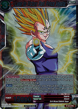 Leap to Victory Dark Prince Vegeta