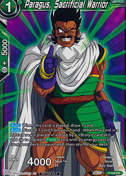 Paragus, Sacrifical Warrior