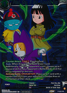 Pilaf, Shu, & Mai, Cunning Trio