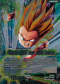 Prodigious Strike Super Saiyan Gotenks