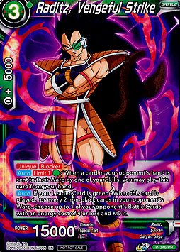 Raditz, Vengeful Strike