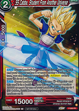 SS Cabba, Student from antoher Universe
