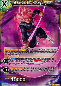SS Rose Goku Black, Time Ring Trespasser