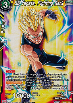 SS Vegeta, Fighting Back