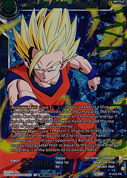 SS2 Son Gohan, Entrusted Will