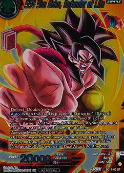 SS4 Son Goku, Defender of Life