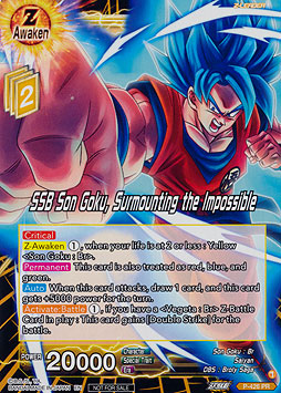 SSB Son Goku, Surmounting the Impossible