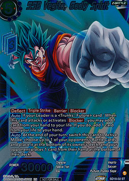 SSB Vegito, Godly Spirit