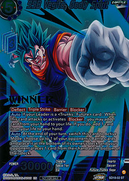 SSB Vegito, Godly Spirit