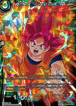 SSG Son Goku, Energy of the Gods