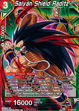 Saiyan Shield Raditz