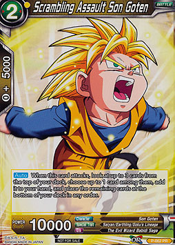 Scrambling Assault Son Goten