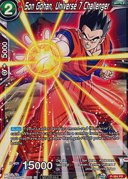 Son Gohan, Universe 7 Challenger