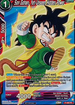 Son Gohan, Yet-Unseen Hidden Power