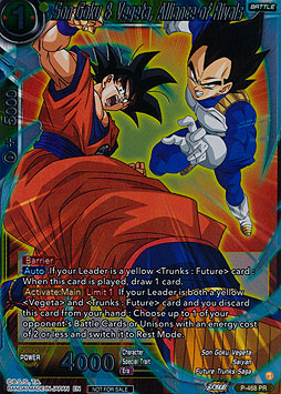 Son Goku & Vegeta, Alliance of Rivals