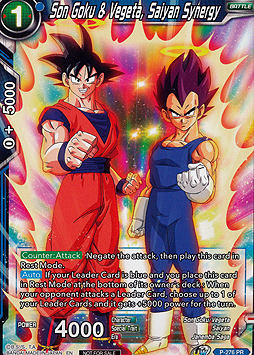 Son Goku & Vegeta, Saiyan Synergy