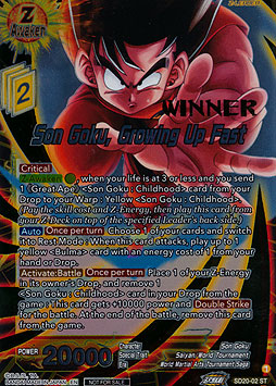 Son Goku, Growing Up Fast