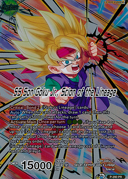 Son Goku Jr. // SS Son Goku Jr., Scion of the Lineage
