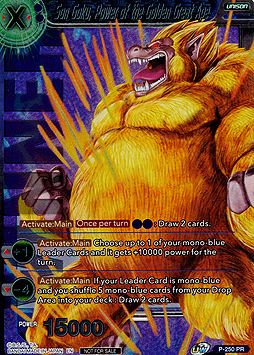 Son Goku, Power of the Golden Great Ape