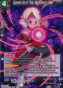 Supreme Kai of Time, Mastermind