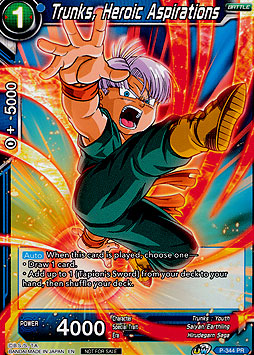 Trunks, Heroic Aspirations