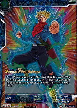 Trunks, Hope of the Saiyans