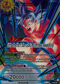 Ultra Instinct Son Goku, Limitless Awakening