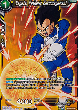 Vegeta, Fatherly Encouragement