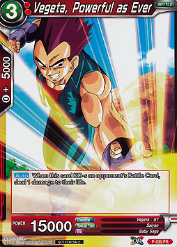 Vegeta, Powerful as Ever