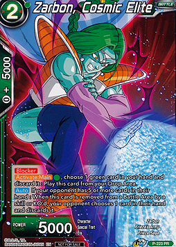 Zarbon, Cosmic Elite