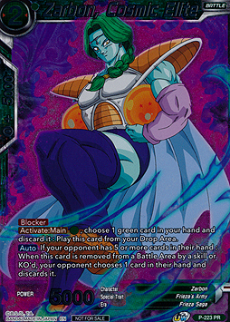 Zarbon, Cosmic Elite