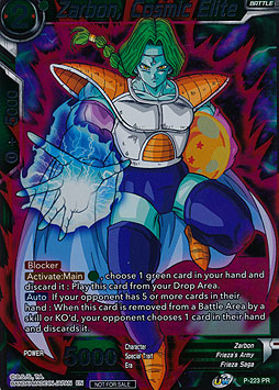 Zarbon, Cosmic Elite