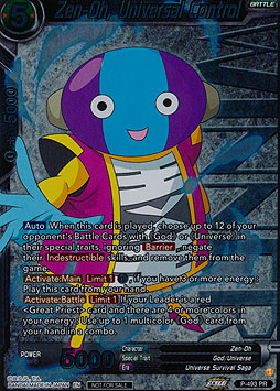 Zen-Oh, Universal Control