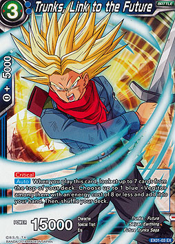 Trunks, Link to the Future