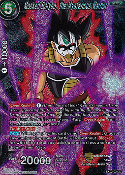 Masked Saiyan, the Mysterious Warrior