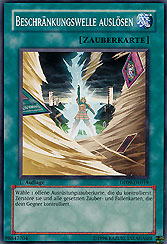 Beschränkungswelle auslösen