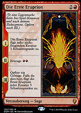 Die Erste Eruption