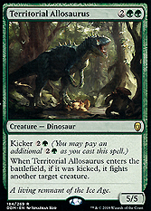 Territorial Allosaurus