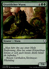 Urzeitlicher Wurm