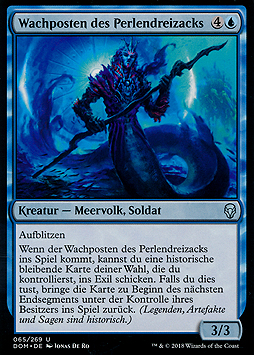 Wachposten des Perlendreizacks